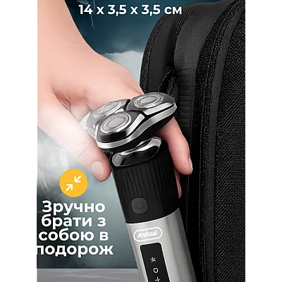 Aparat de tuns universal Andowl Q SH801 model 3 in 1 de 1000 mAh Aparat de tuns universal Andowl Q SH801 model 3 in 1 de 1000 mAh