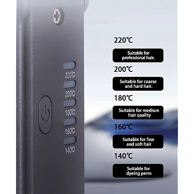 Placa profesionala pentru indreptat parul si bucle Kemei Km 2851 Placa profesionala pentru indreptat parul si bucle Kemei Km 2851