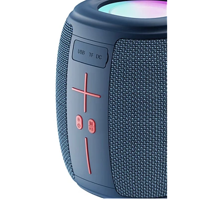 Boxa portabila KP 539 Wireless Bluetooth 500maH 5W Lumini LED
