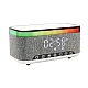 Boxa Bluetooth KP 559 3 in 1 cu incarcator wireless ceas si iluminare LED 10W