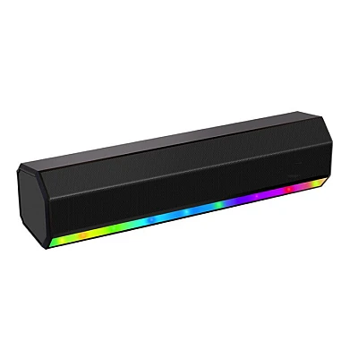 Boxa Bluetooth KP 557 putere 10W USB TF FM TWS BT AUX si lumina RGB