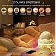 Proiector Stele Ou de Dinozaur 4 IN 1 lampa veghe copii speaker bluetooth LED 19 sunete albe rotatie 360
