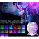 Proiector Stele Ou de Dinozaur 4 IN 1 lampa veghe copii speaker bluetooth LED 19 sunete albe rotatie 360