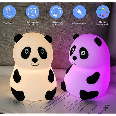Lampa de noapte PANDA portabila USB reincarcabila