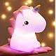 Lampa de veghe pentru copii unicorn 16 culori dimabila