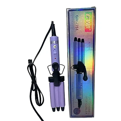 Ondulator pentru par in valuri GW 7751 cu 3 tuburi