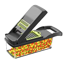 Razatoare multifunctionala 16 accesorii lame Inox verde