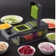 Razatoare multifunctionala 16 accesorii lame Inox verde