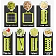 Razatoare multifunctionala 16 accesorii lame Inox verde