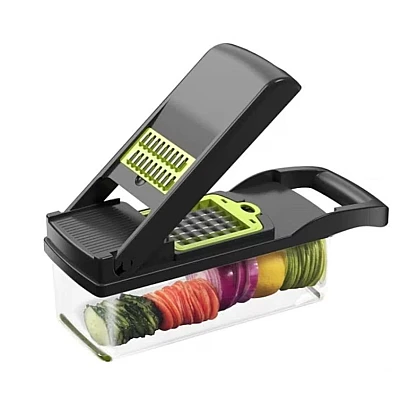 Razatoare multifunctionala 16 accesorii lame Inox verde