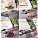 Razatoare multifunctionala 16 accesorii lame Inox verde