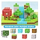  Set 75 Cuburi magnetice Jucarie de construit