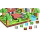  Set 75 Cuburi magnetice Jucarie de construit