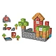  Set 75 Cuburi magnetice Jucarie de construit