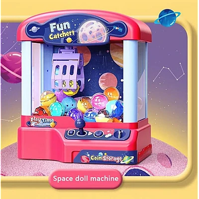 Joc tip Automat de Jucarii cu Gheara pentru Copii Mini Claw Machine cu Lumini si Sunete