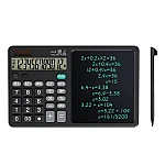 Calculator stiintific ecran LCD 7 inch 12 cifre solar/baterie negru 25.3x15.9x1.6cm