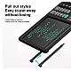 Calculator stiintific ecran LCD 7 inch 12 cifre solar/baterie negru 25.3x15.9x1.6cm