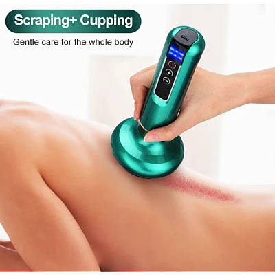 Aparat de masaj Pastsky Incarcare USB 8W Verde Aparat de masaj Pastsky Incarcare USB 8W Verde