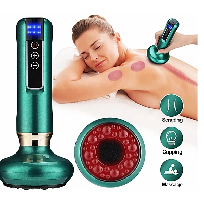 Aparat de masaj Pastsky Incarcare USB 8W Verde Aparat de masaj Pastsky Incarcare USB 8W Verde