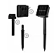 Instalatie solara decorativa lungime 30 metri cu 300 LED ALB CALD Instalatie solara decorativa lungime 30 metri cu 300 LED ALB CALD