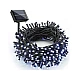 Instalatie solara decorativa lungime 30 metri cu 300 LED ALB RECE Instalatie solara decorativa lungime 30 metri cu 300 LED ALB RECE