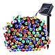 Instalatie solara decorativa lungime 30 metri cu 300 LED MULTICOLOR Instalatie solara decorativa lungime 30 metri cu 300 LED MULTICOLOR