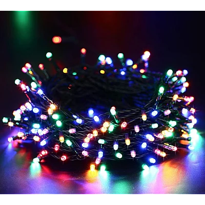 Instalatie solara decorativa lungime 30 metri cu 300 LED MULTICOLOR Instalatie solara decorativa lungime 30 metri cu 300 LED MULTICOLOR