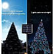 Instalatie solara decorativa lungime 30 metri cu 300 LED MULTICOLOR Instalatie solara decorativa lungime 30 metri cu 300 LED MULTICOLOR