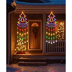 Ghirlanda luminoasa colorata tip BRAD lungime 160 cm cu 60LED alimentare la priza multicolor