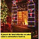 Decoratiune Scara lui Mos Craciun luminoasa Led multicolor 25x160 cu model STELUTA Decoratiune Scara lui Mos Craciun luminoasa Led multicolor 25x160 cu model STELUTA