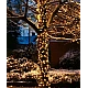 Instalatie de Craciun tip Rola interior sau exterior rezistenta 50m 300LED ALB CALD
