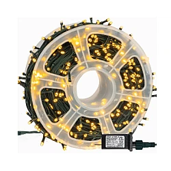 Instalatie de Craciun tip Rola interior sau exterior rezistenta 100m 500LED ALB CALD
