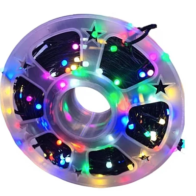 Instalatie de Craciun tip Rola interior sau exterior rezistenta 50m 300LED MULTICOLOR Instalatie de Craciun tip Rola interior sau exterior rezistenta 50m 300LED MULTICOLOR