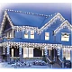 Instalatie de Craciun 1500 25 tip FRANJURI de 20 metri 500 LED ALB RECE Instalatie de Craciun 1500 25 tip FRANJURI de 20 metri 500 LED ALB RECE