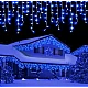 Instalatie de Craciun 1500 17 tip FRANJURI de 12 metri 300 LED ALBASTRA Instalatie de Craciun 1500 17 tip FRANJURI de 12 metri 300 LED ALBASTRA