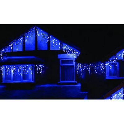 Instalatie de Craciun 1500 17 tip FRANJURI de 12 metri 300 LED ALBASTRA Instalatie de Craciun 1500 17 tip FRANJURI de 12 metri 300 LED ALBASTRA