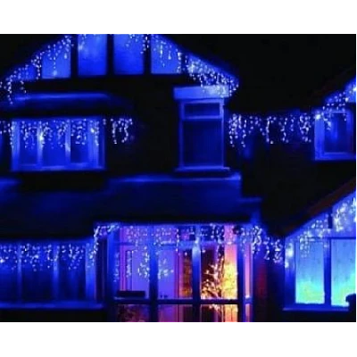 Instalatie de Craciun 1500 17 tip FRANJURI de 12 metri 300 LED ALBASTRA Instalatie de Craciun 1500 17 tip FRANJURI de 12 metri 300 LED ALBASTRA