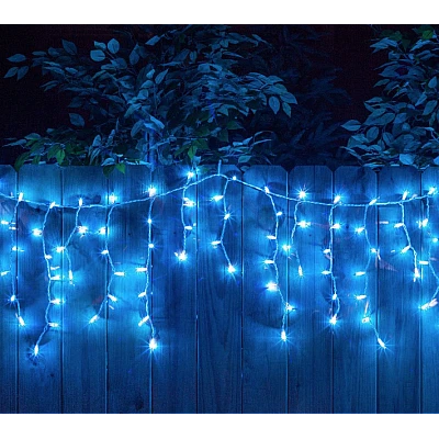Instalatie de Craciun 1500 17 tip FRANJURI de 12 metri 300 LED ALBASTRA Instalatie de Craciun 1500 17 tip FRANJURI de 12 metri 300 LED ALBASTRA