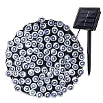 Instalatie solara decorativa lungime 50 metri 1500 12 ALB RECE