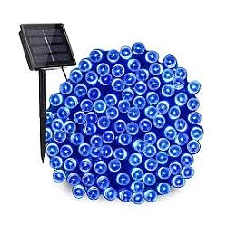 Instalatie solara decorativa lungime 50 metri 1500 12 ALBASTRA
