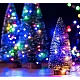 Instalatie solara 30 metri cu 300 LED fir CUPRU telecomanda MULTICOLOR