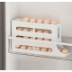 Organizator oua pentru frigider 4 niveluri capacitate 30 oua design automat