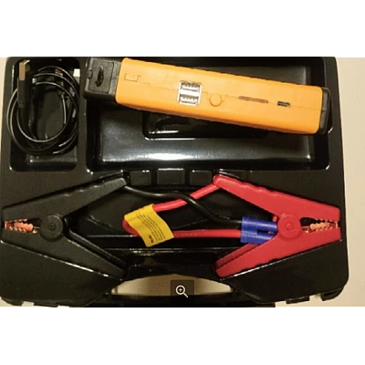 Kit pornire auto/moto (Starter) pentru baterie descarcata cu powerbank LED USB Kit pornire auto/moto (Starter) pentru baterie descarcata cu powerbank LED USB