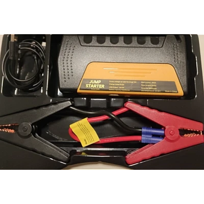 Kit pornire auto/moto (Starter) pentru baterie descarcata cu powerbank LED USB Kit pornire auto/moto (Starter) pentru baterie descarcata cu powerbank LED USB