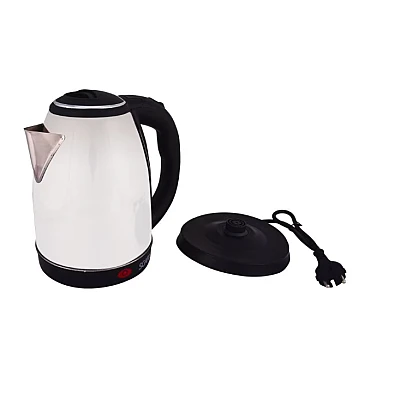 Cana Fierbator Scarlett 1500W capacitate 2L Oprire automata Inox/Negru Cana Fierbator Scarlett 1500W capacitate 2L Oprire automata Inox/Negru