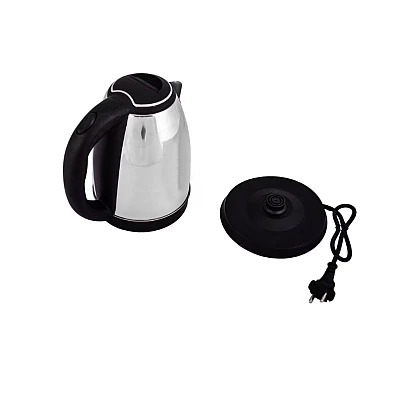 Cana Fierbator Scarlett 1500W capacitate 2L Oprire automata Inox/Negru Cana Fierbator Scarlett 1500W capacitate 2L Oprire automata Inox/Negru