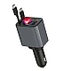 Incarcator auto multifunctional 4 in 1 ZTB A26 cabluri retractabile si iluminare LED Incarcator auto multifunctional 4 in 1 ZTB A26 cabluri retractabile si iluminare LED
