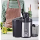 Storcator de fructe si legume 800W cu 2 viteze+Pulse Anti picurare,Negru/Inox Storcator de fructe si legume 800W cu 2 viteze+Pulse Anti picurare,Negru/Inox