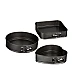 Set 3 tavi pentru copt forma Inima/Rotunda/Patrata cu baza detasabila 24/26/28 cm Set 3 tavi pentru copt forma Inima/Rotunda/Patrata cu baza detasabila 24/26/28 cm