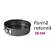 Set 3 tavi pentru copt forma Inima/Rotunda/Patrata cu baza detasabila 24/26/28 cm Set 3 tavi pentru copt forma Inima/Rotunda/Patrata cu baza detasabila 24/26/28 cm